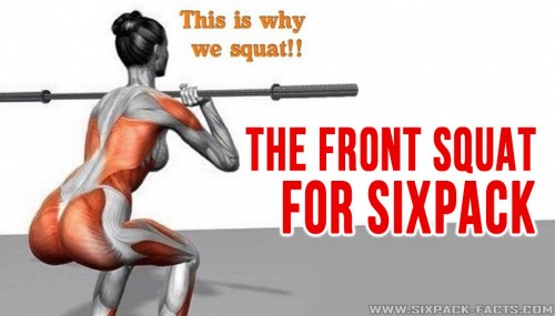 The Front Squat For Sixpack