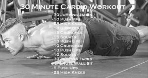 30 Minute Cardio Workout That Will Set You Up on Fire (No Equipment Needed)